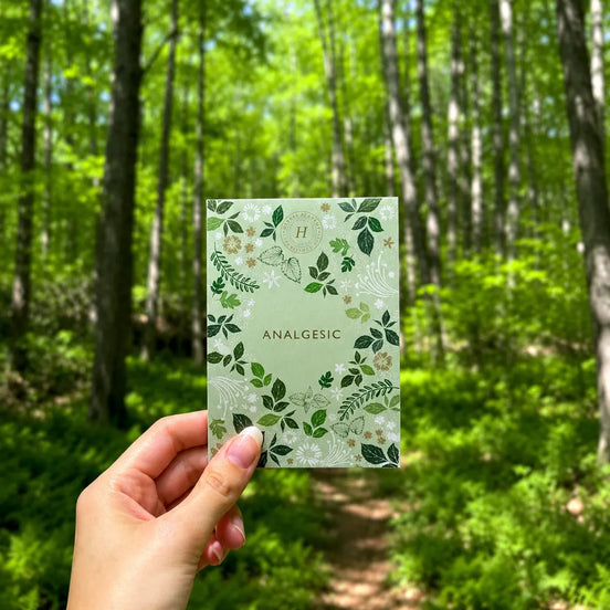 illustrated herbal study cards with botanical artwork and herbal action definitions