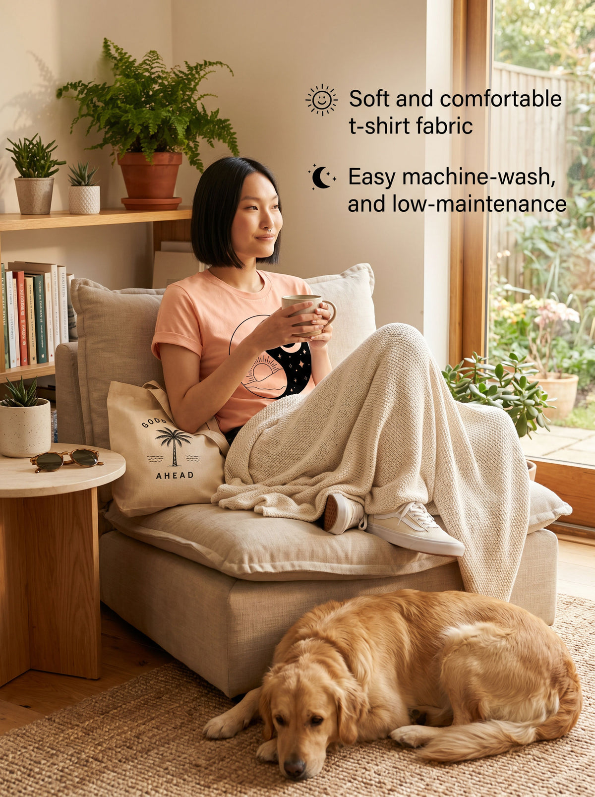 Sun & Moon Yin Yang T-shirt