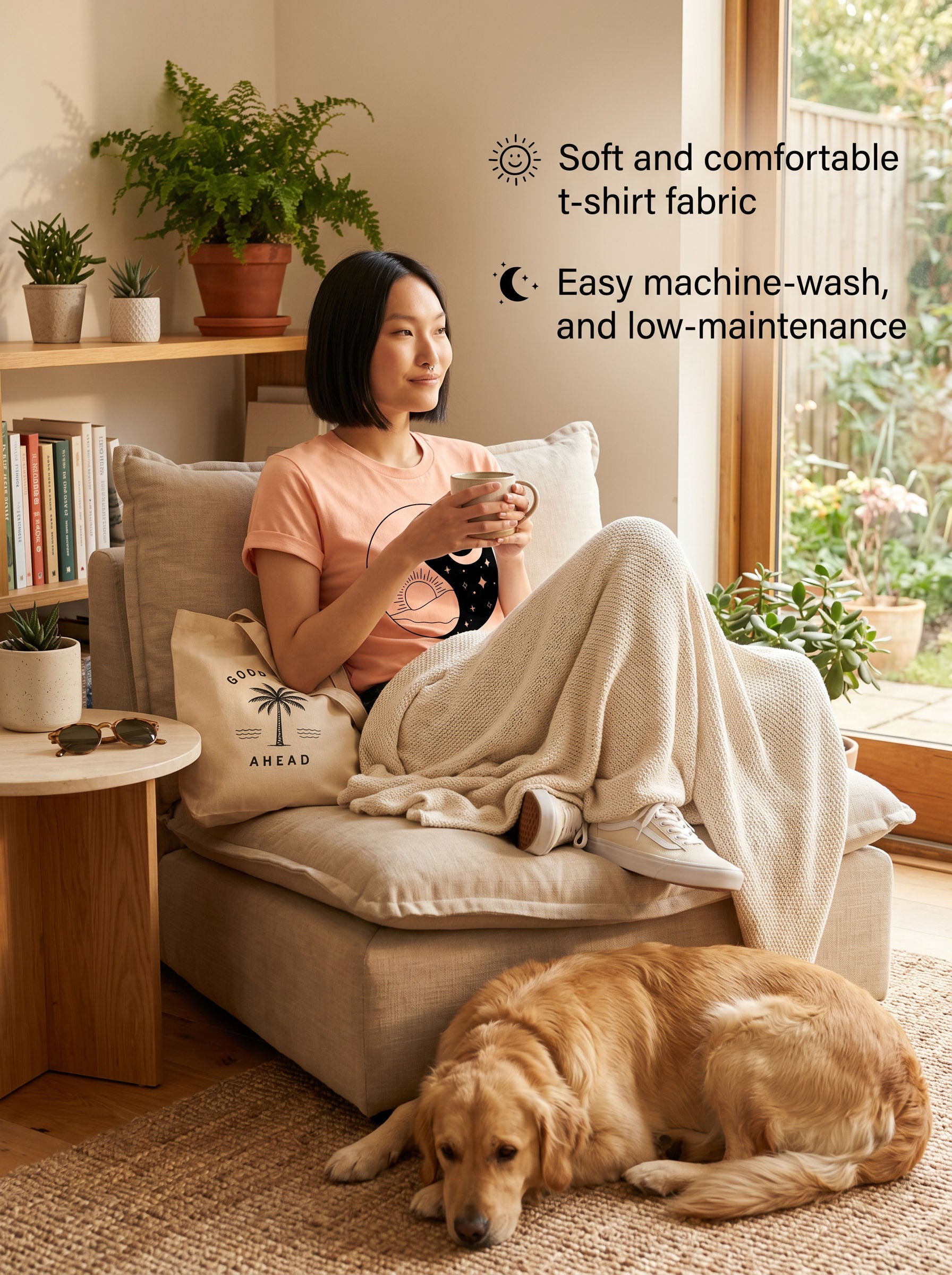 Sun & Moon Yin Yang T-shirt