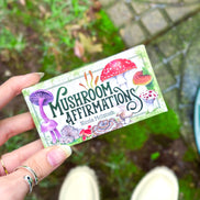 🍄 Affirmation cards for woman - Embrace Fungi Wisdom with the Mushroom Affirmation Deck - 40 Affirmation cards