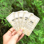 🍄 Affirmation cards for woman - Embrace Fungi Wisdom with the Mushroom Affirmation Deck - 40 Affirmation cards