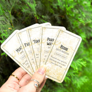🍄 Affirmation cards for woman - Embrace Fungi Wisdom with the Mushroom Affirmation Deck - 40 Affirmation cards