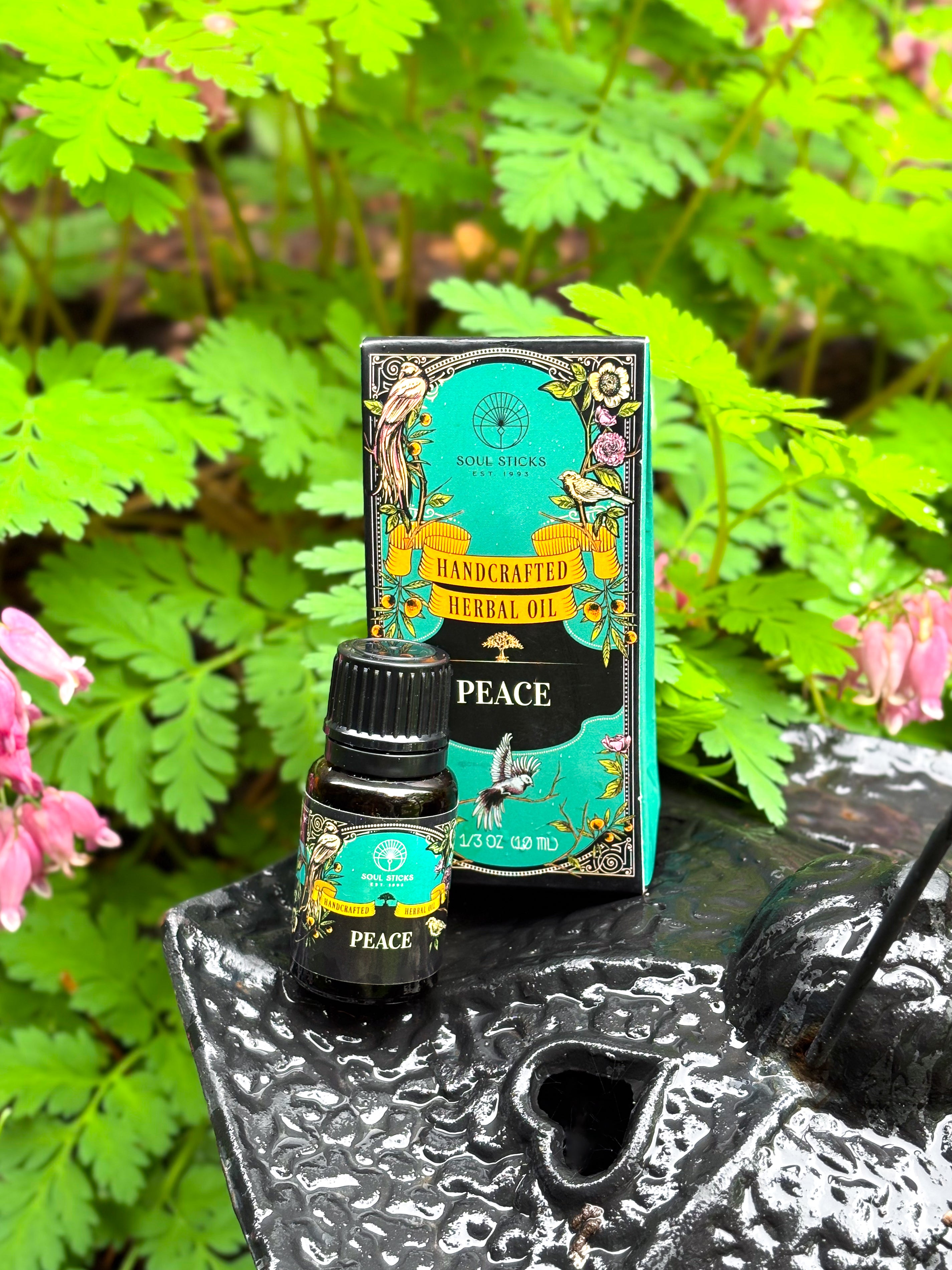 Invite Calm with Soul Sticks Peace Herbal Essential Oil Blend – 10ml of Soothing Serenity 🌿🕊️