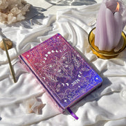 Attract Abundance 2025 bundle pack - Silver Lunar Planner - Moon Planner