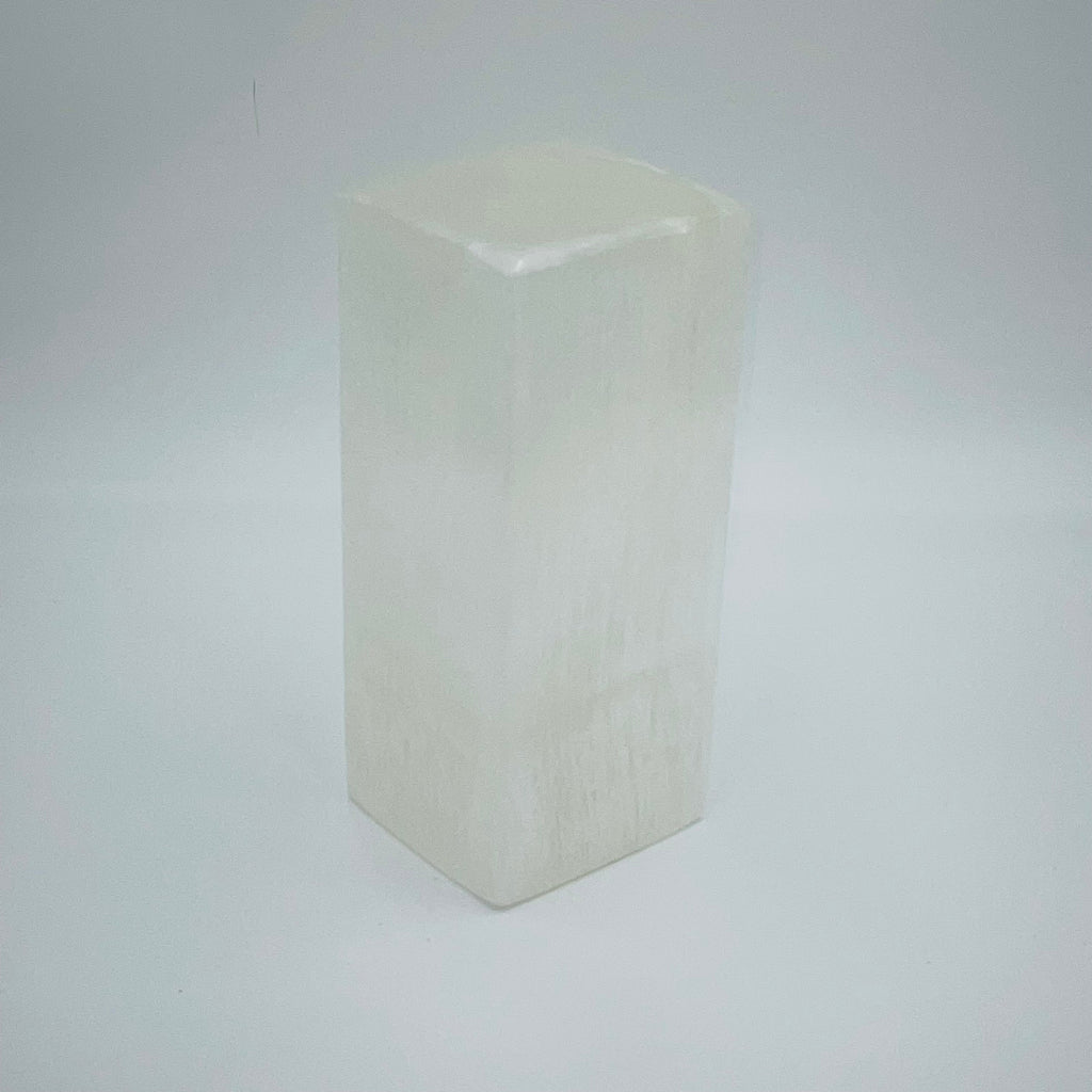 Selenite Block Lamp