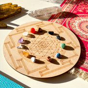 Shri Yantra Crystal Grid Board, 6