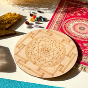 Shri Yantra Crystal Grid Board, 6