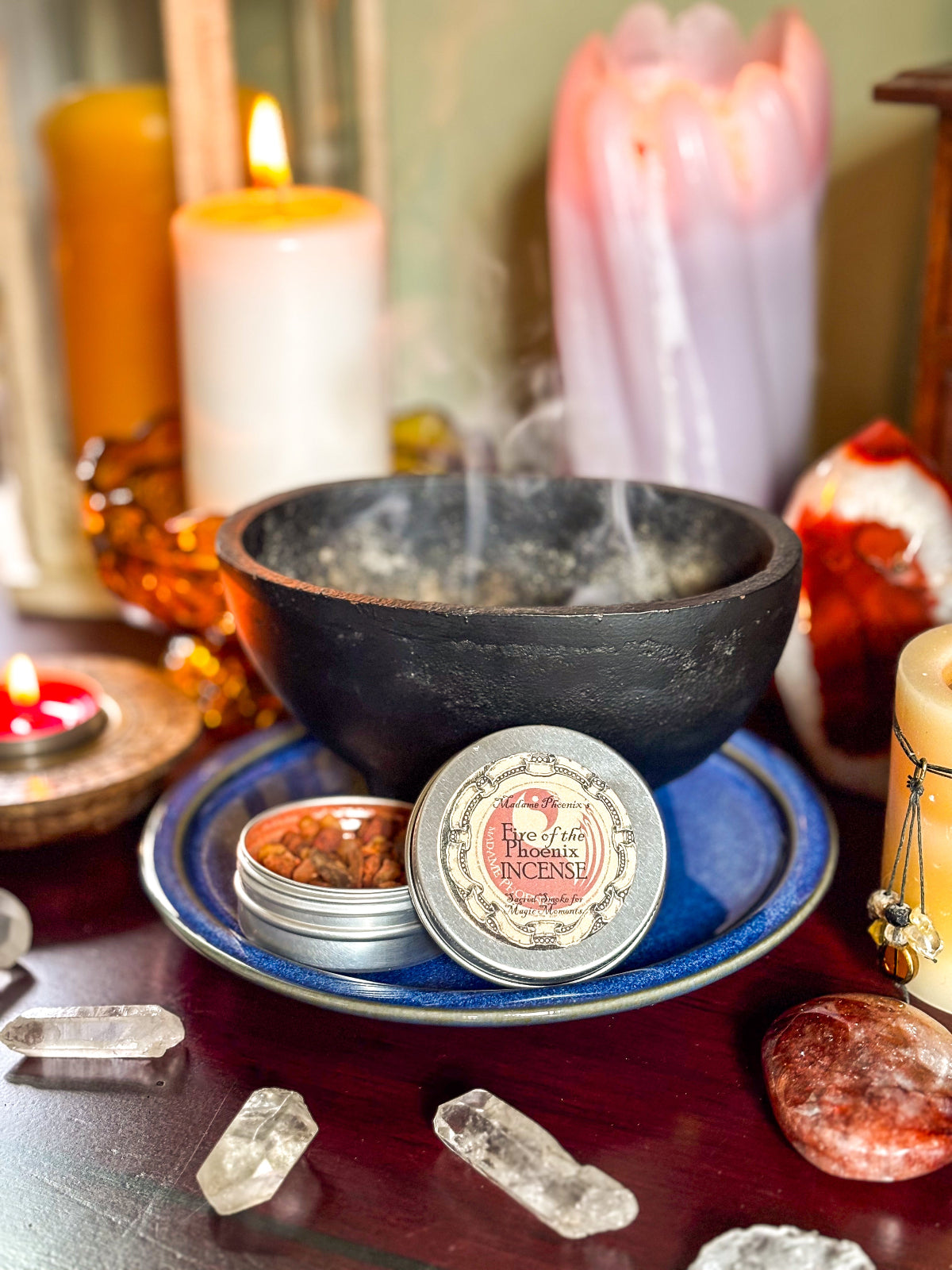 Fire of the Phoenix incense sticks for spiritual cleansing and renewal.