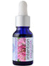 Intention essence Red Clover flower essence Bath oil body oil white background. Available at Goddess Provsions