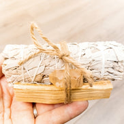Palo Santo, Sage & Crystal Smoke Cleansing Bundle