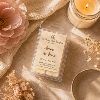 citrus herbal wax melt for relaxation, self care rituals, and home fragrance
