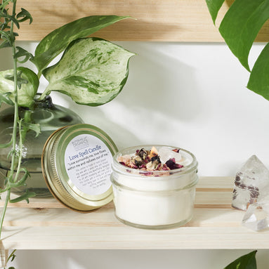 Organic Love Spell Intention Candle