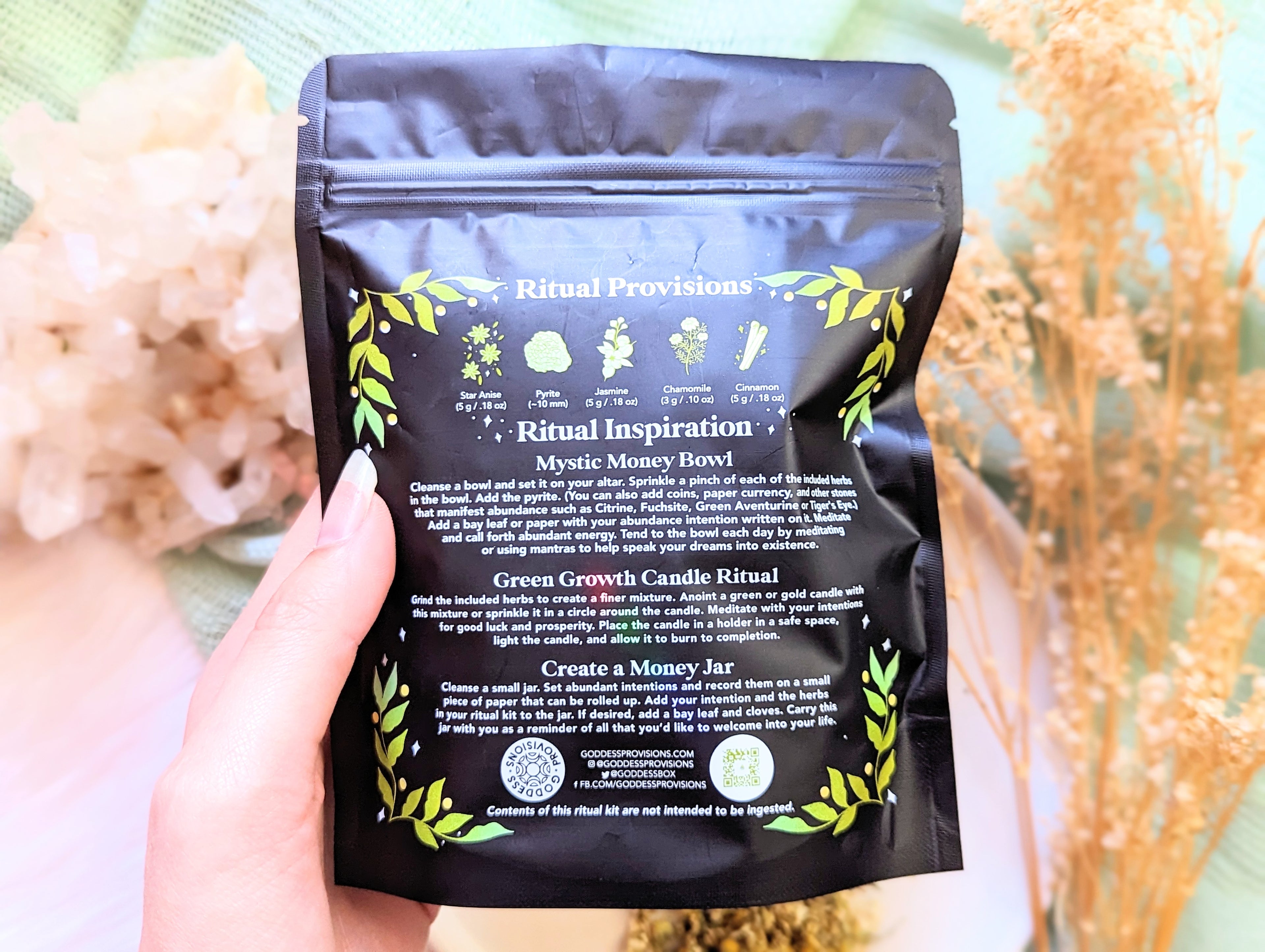 Money magick Money Magic attract abundance Ritual inspiration by goddess provisions