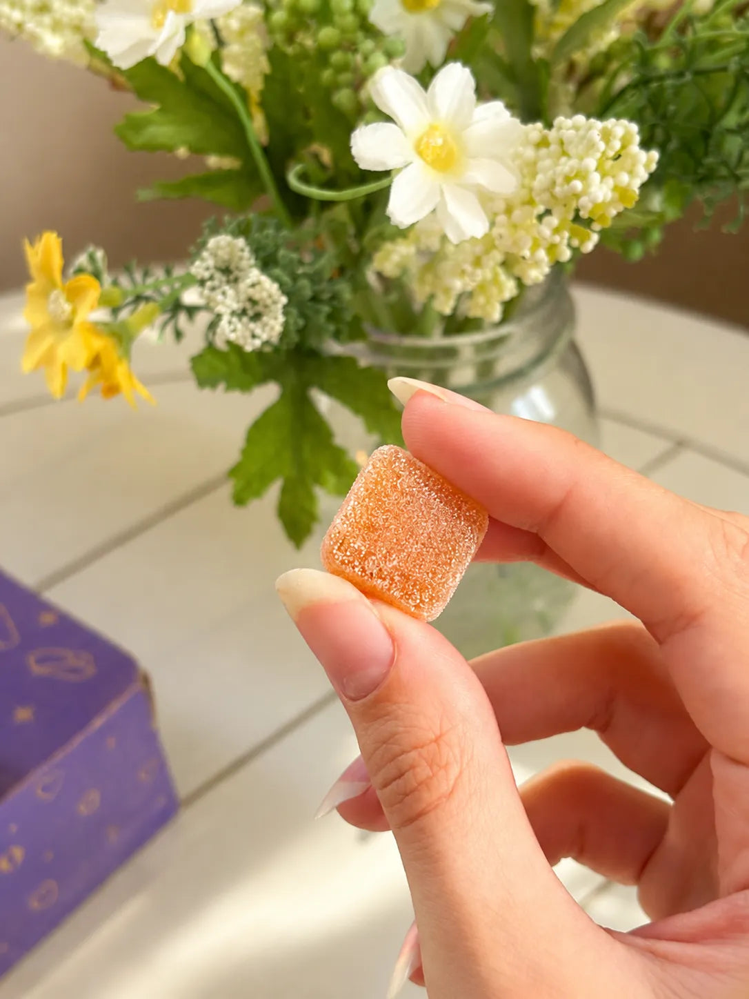 lemon flavored nootropic gummies with lion's mane and l-theanine for productivity