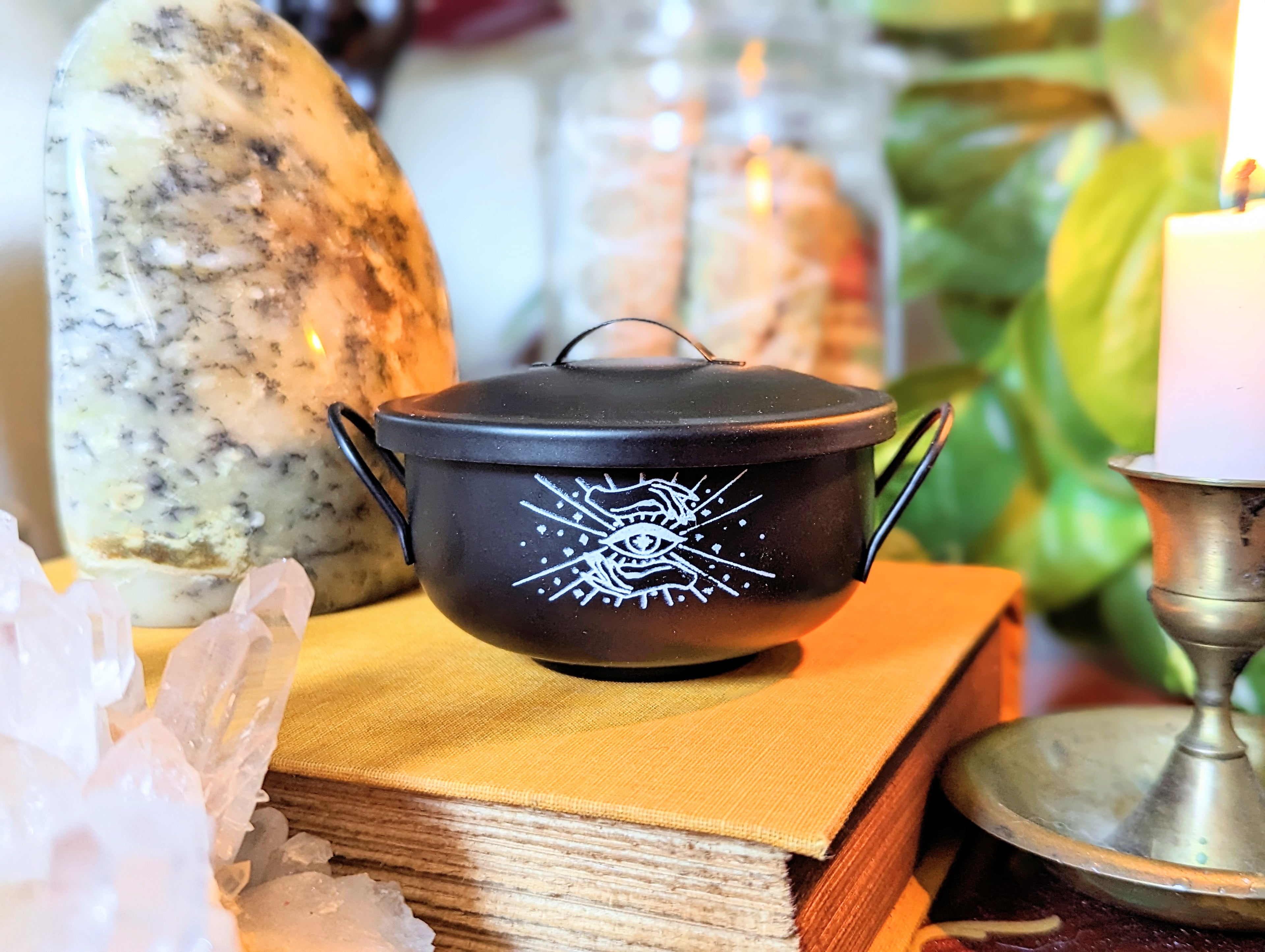 Attract Abundance Ritual Bundle includes Money Magic, Mystic Cauldron sets - Goddess Provisions