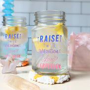 Raise Your Vibration Mason Jars (Set of 2)