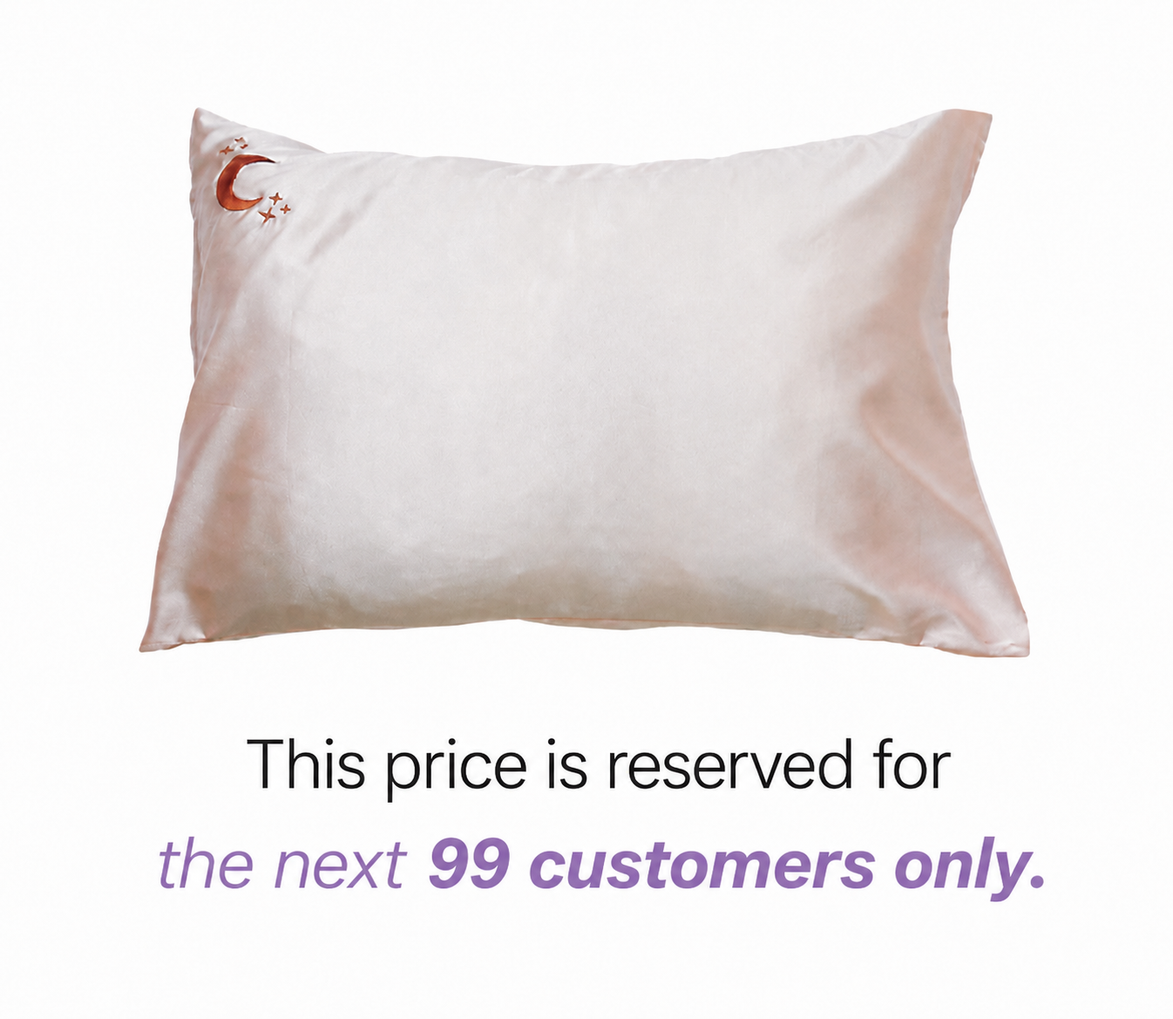 Dreamy self-care satin pillowcase for better sleep