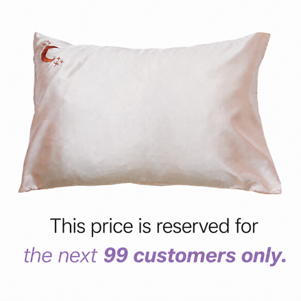 Dreamy self-care satin pillowcase for better sleep