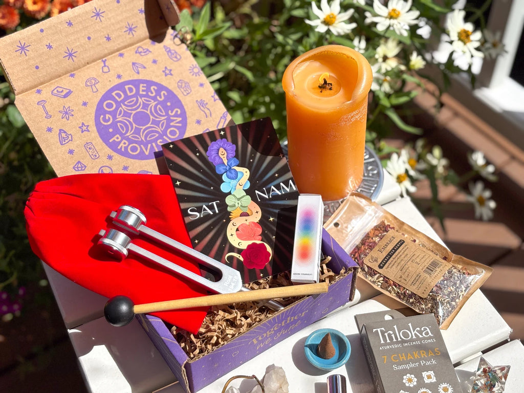 Premium Spiritual Subscription Box 2025 | Goddess Provisions - Healing Crystals - altar tools -