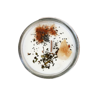 Organic Abundance Intention Candle