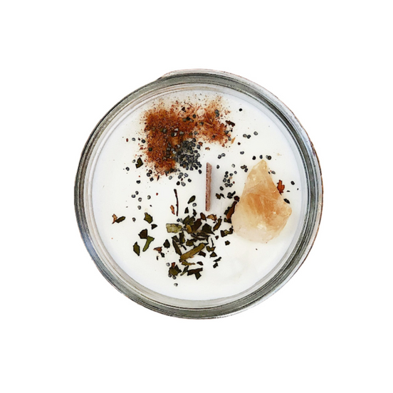 Organic Abundance Intention Candle