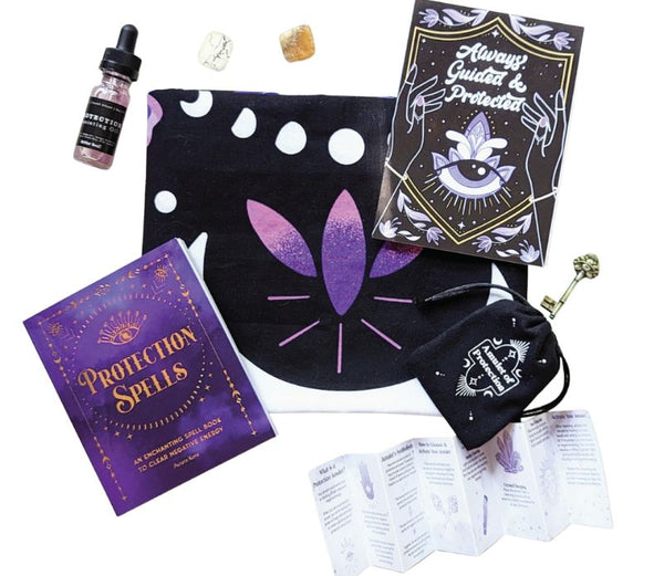 The Protection Goddess Box, a past monthly spiritual subscription box