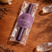 psychic ritual candle for enhancing intuition and spiritual awareness