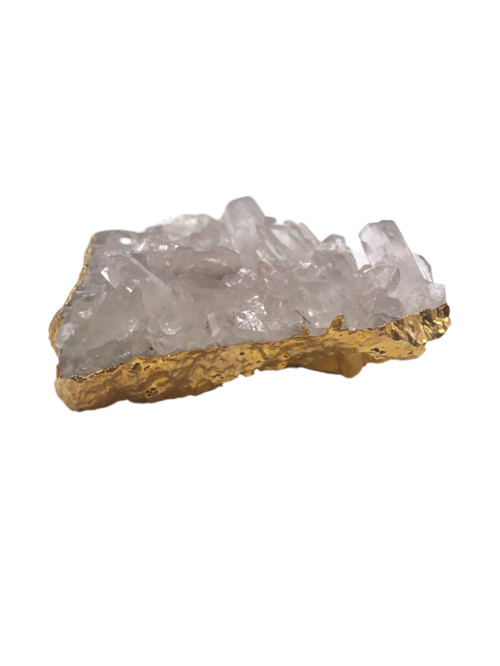 Quartz Cluster Tea Light Holder