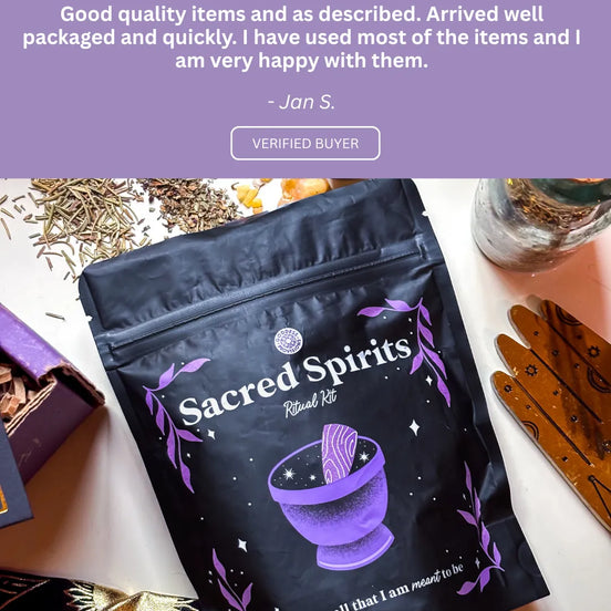 Sacred Spirits Ritual Kit