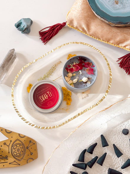 Shakti Scented Candle, spiritual home decor, photo 3