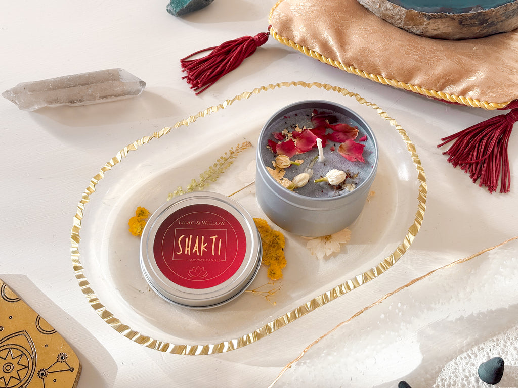 Shakti Scented Candle - Fragranced Candle - Candle for the home - Home Decor