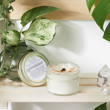 Organic Space Clearing Intention Candle