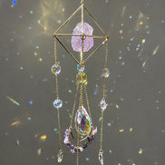 Sparkling Citrine Suncatcher