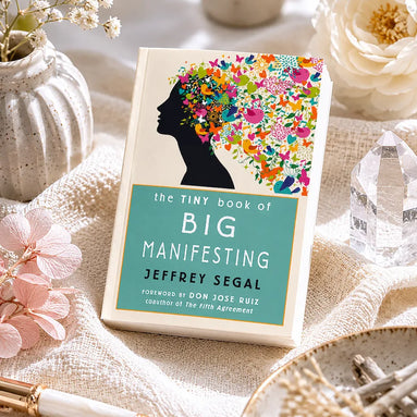 manifestation guide book with spiritual techniques for creating abundance and positive change