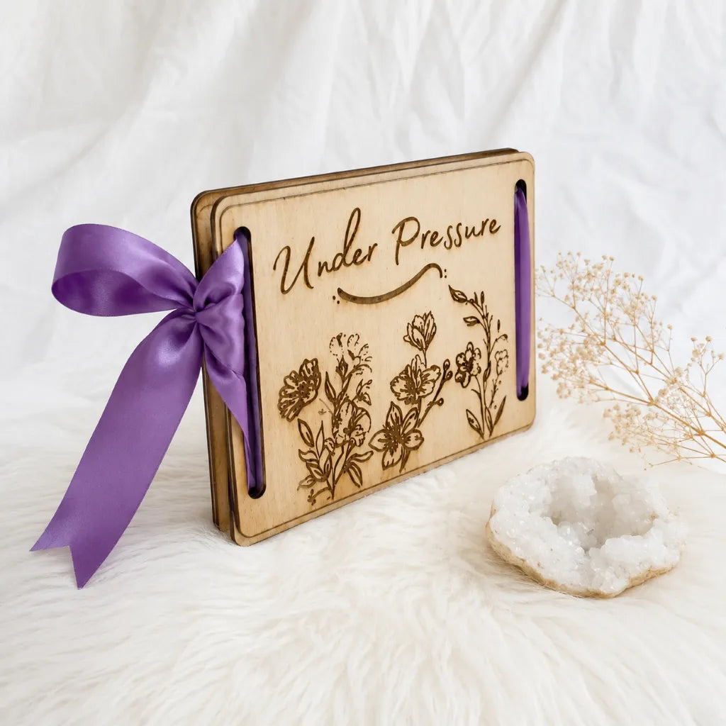 portable flower press kit for pressing wildflowers, leaves, and nature collections