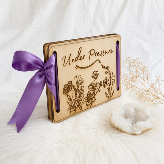 portable flower press kit for pressing wildflowers, leaves, and nature collections