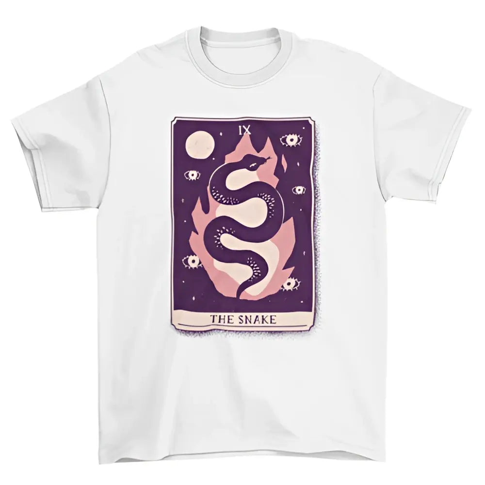 The Snake Tarot Card T-Shirt