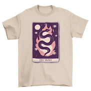 The Snake Tarot Card T-Shirt