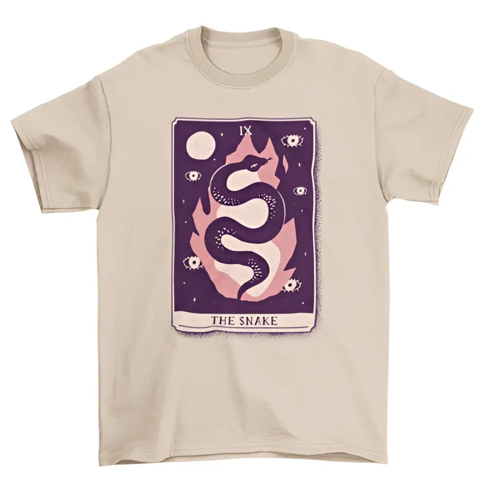 The Snake Tarot Card T-Shirt