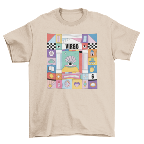 Virgo Modern Zodiac T-Shirt