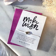 Make a Wish bracelet - Silver Jewelry
