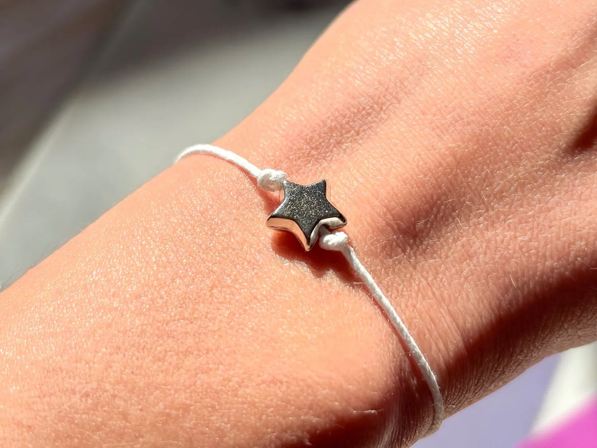 Make a Wish bracelet - Silver Jewelry