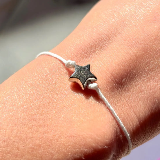 Make a Wish bracelet - Silver Jewelry