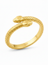 Womans gold ring - womans 18k gold ring - Solid Gold- Snike ring - Goddess Provisions
