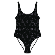 Woman's Swimsuit 1-Piece Low Back Celestial Magick