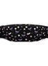 Black Crystal Moon Moth Belt Bag