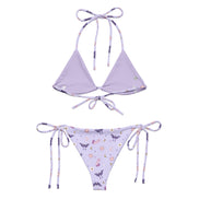 Woman's Bikini - String Bikini - Crystal Moon Moth