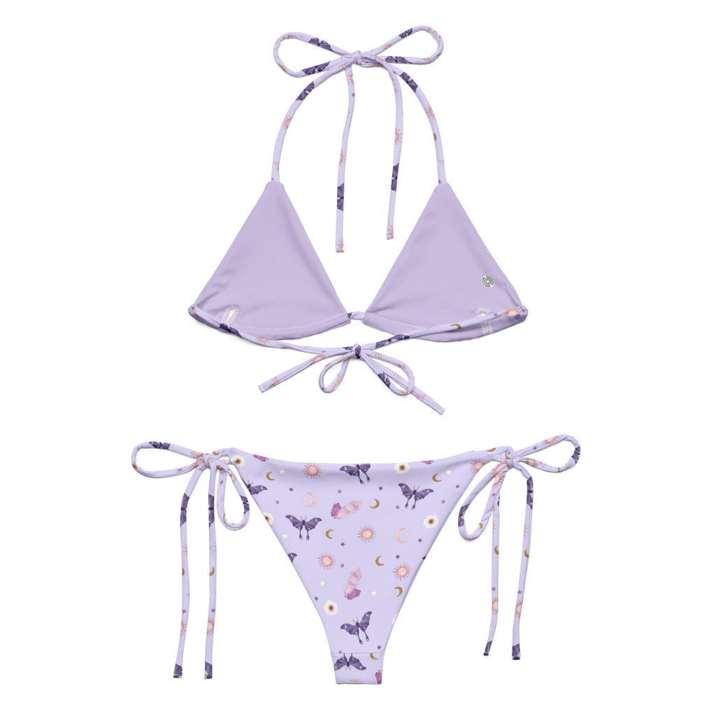 Woman's Bikini - String Bikini - Crystal Moon Moth