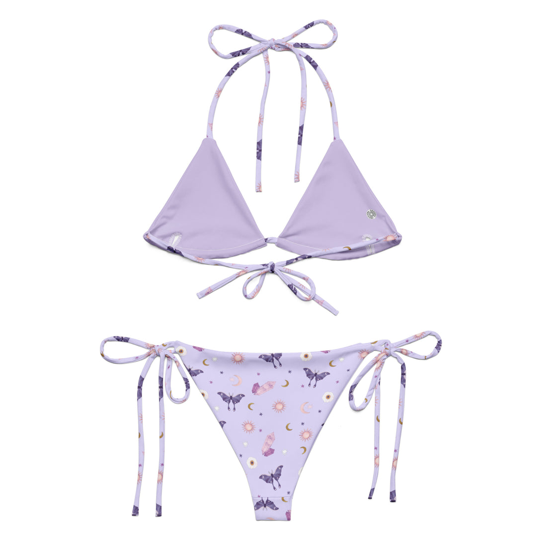 Woman's Bikini - String Bikini - Crystal Moon Moth