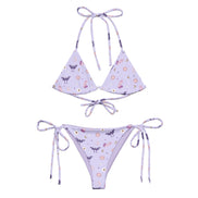 Woman's Bikini - String Bikini - Crystal Moon Moth